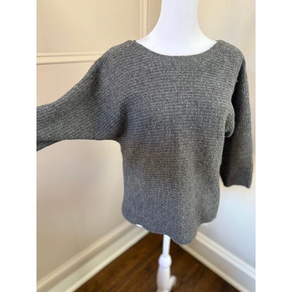 Ann Taylor With Cashmere Dolman Sleeve Ribbed Sweater Size S G0203 - Picture 2 of 5